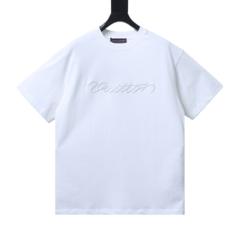 LOUIS VUITTON Embroidery Short Sleeve T-Shirt