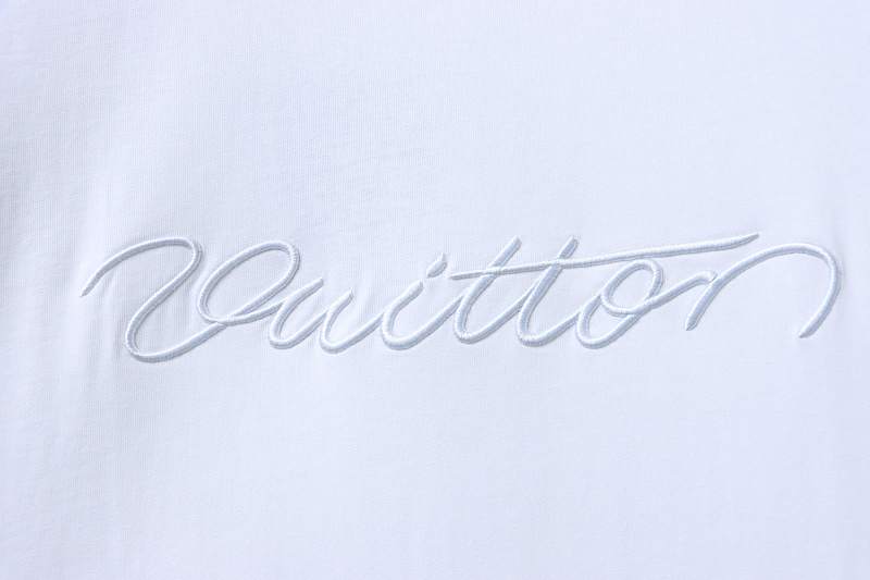 LOUIS VUITTON Embroidery Short Sleeve T-Shirt