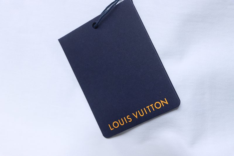 LOUIS VUITTON Embroidery Short Sleeve T-Shirt