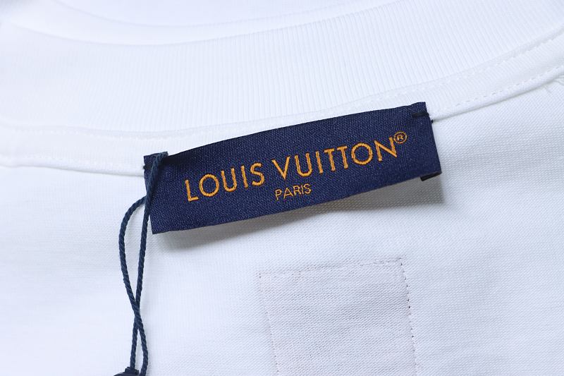 LOUIS VUITTON Embroidery Short Sleeve T-Shirt