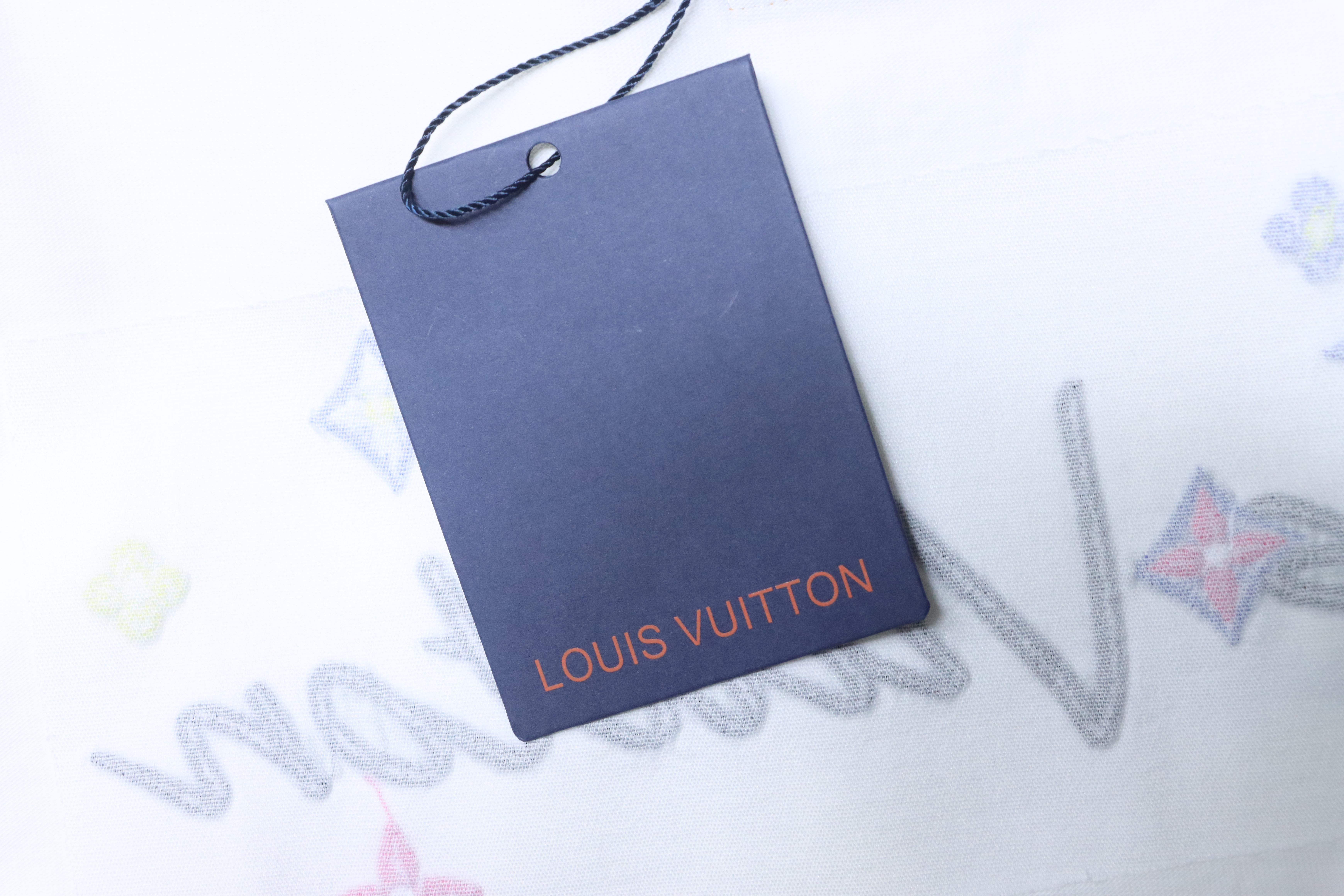LOUIS VUITTON Embroidery Short Sleeve T-Shirt Style 2