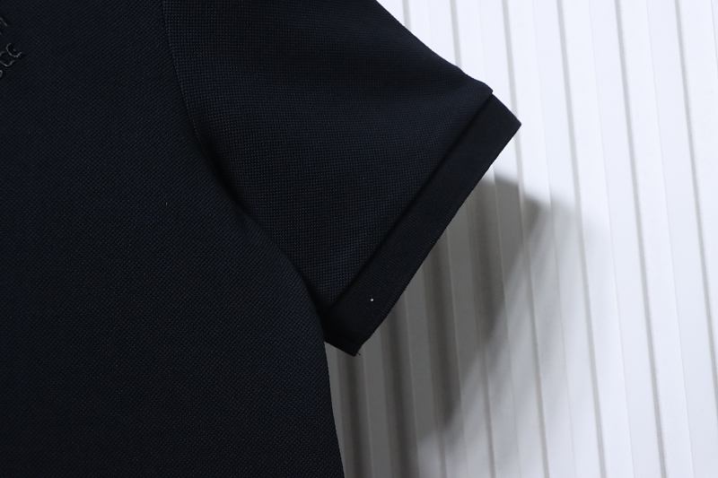 LOUIS VUITTON Embroidery White Short Sleeve Polo Shirt