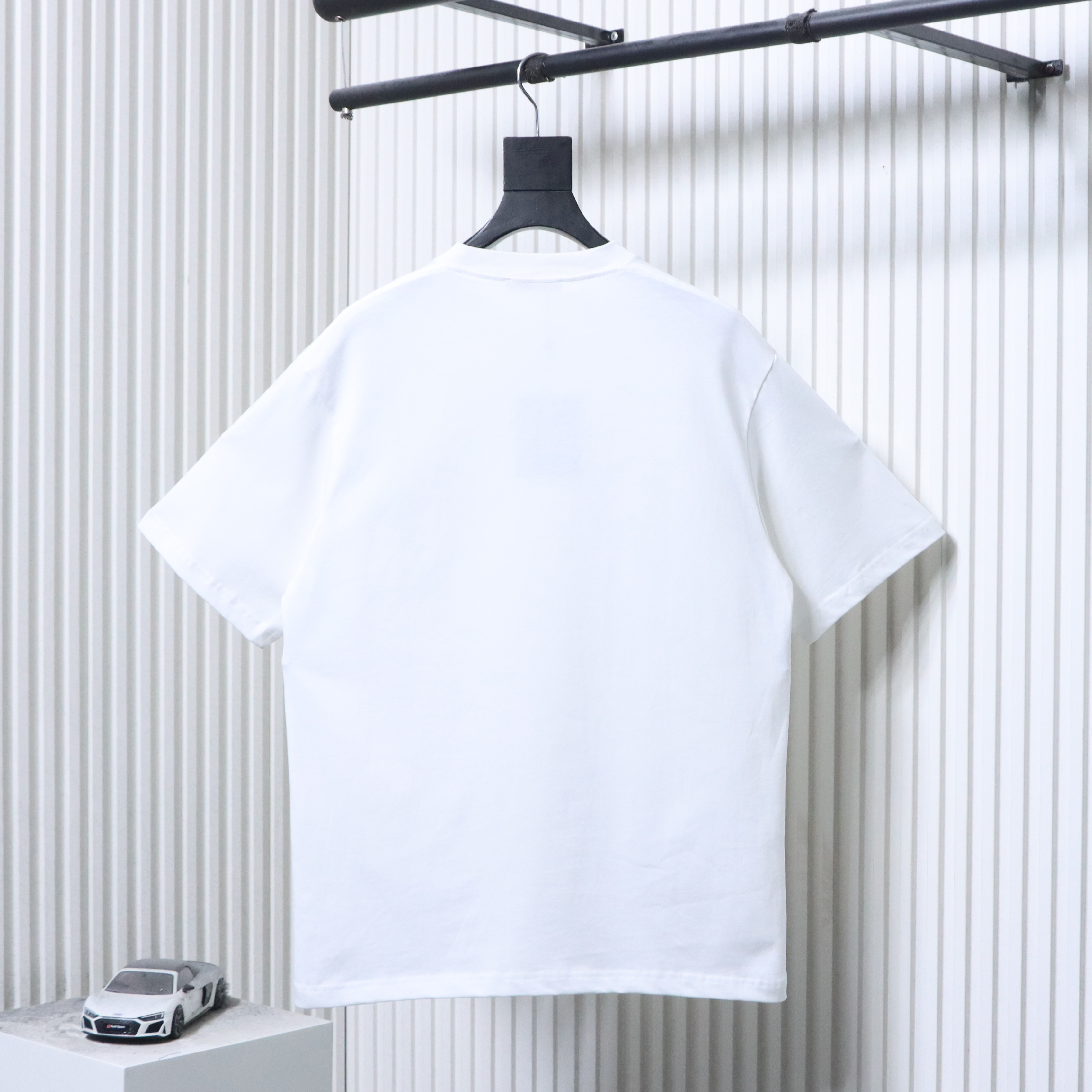LOUIS VUITTON Graffiti Hand-Drawn Logo White Short Sleeve T-Shirt