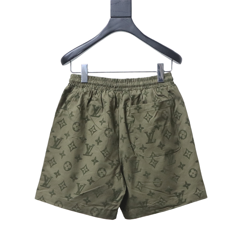 LOUIS VUITTON Green Shorts