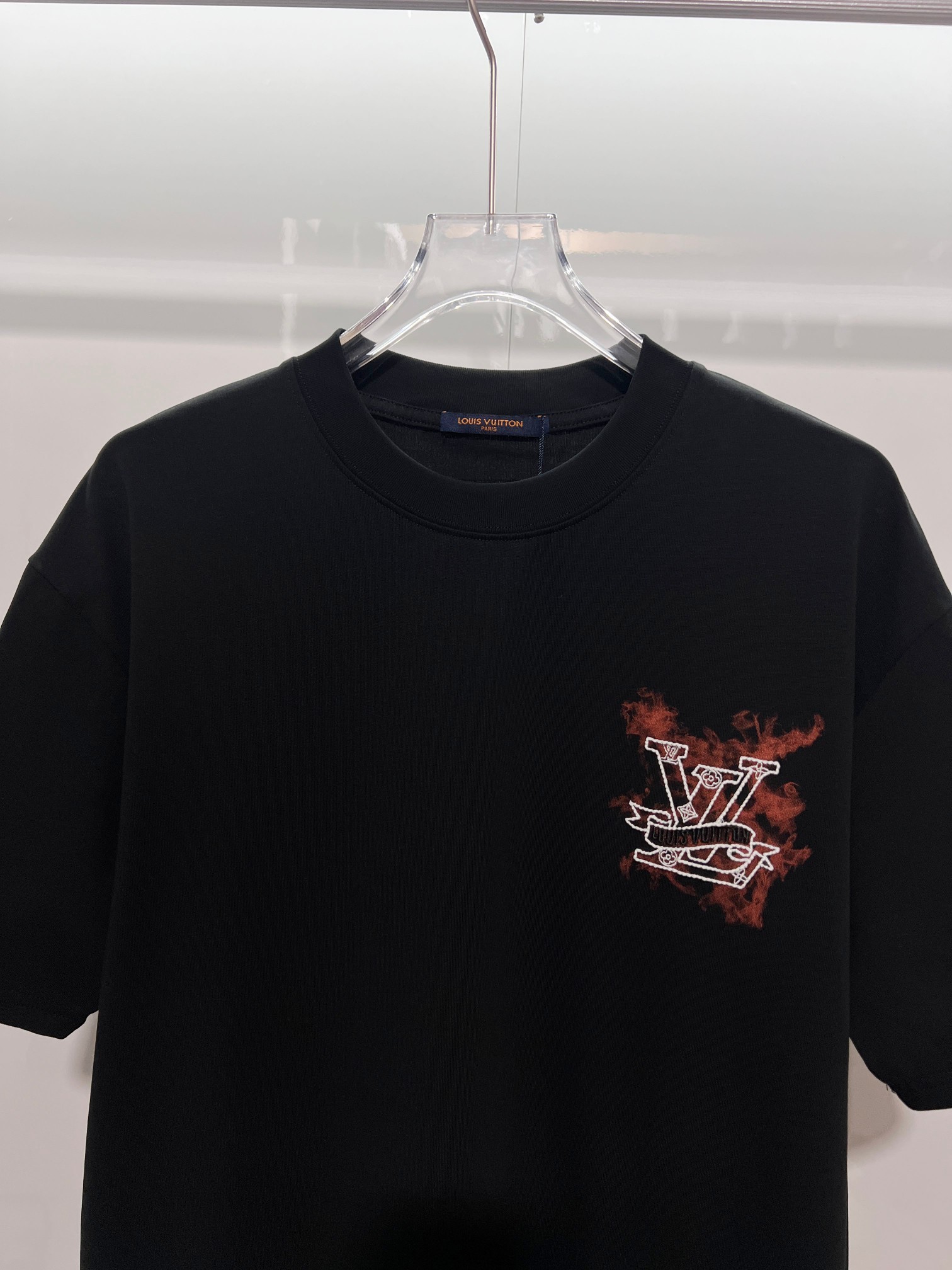 LOUIS VUITTON High Quality 320g Crew Neck Short Sleeve T-Shirt Style 10
