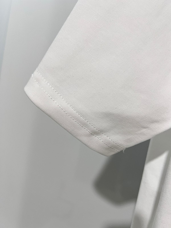 LOUIS VUITTON High Quality 320g Crew Neck Short Sleeve T-Shirt Style 11