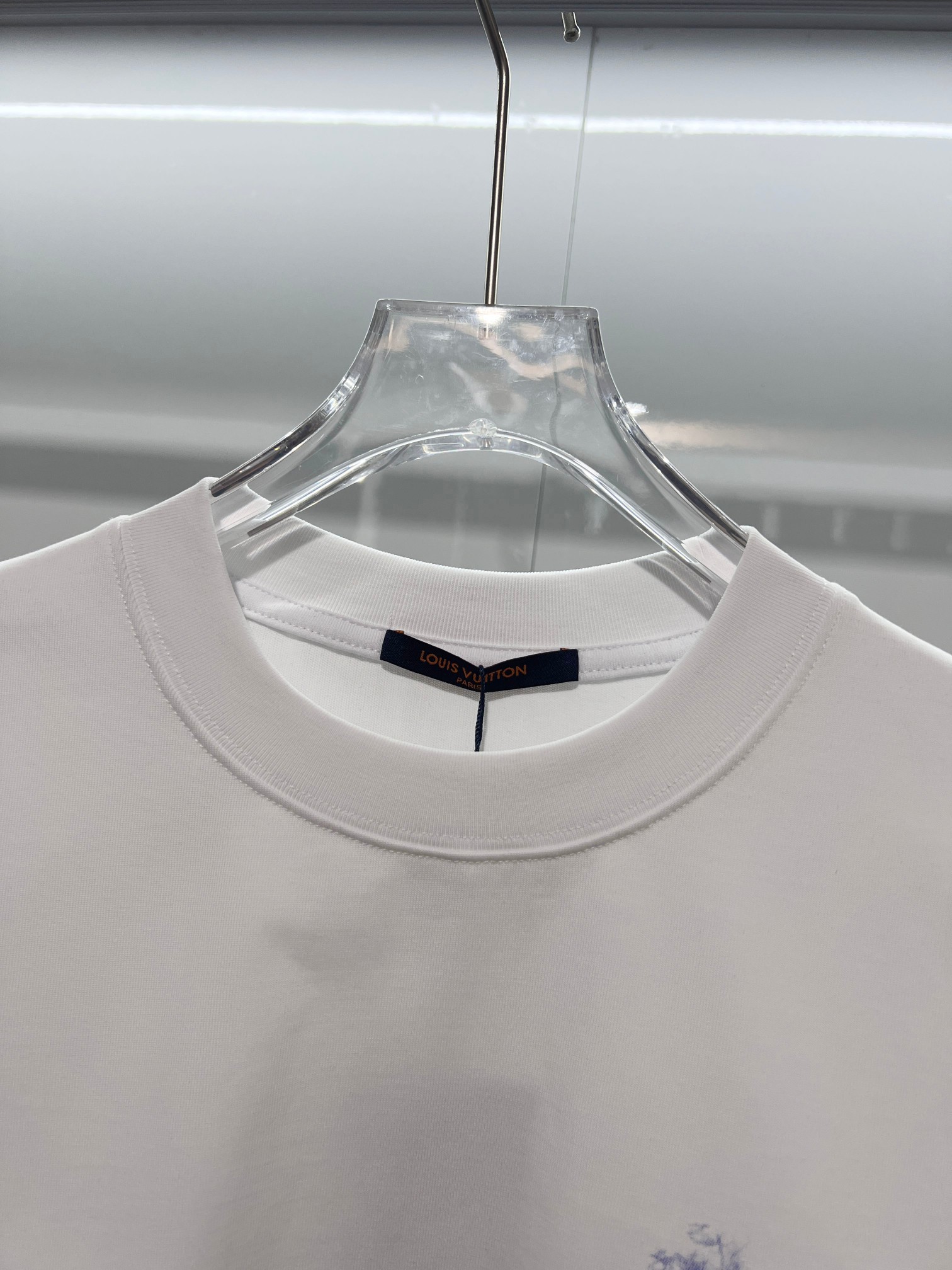 LOUIS VUITTON High Quality 320g Crew Neck Short Sleeve T-Shirt Style 11