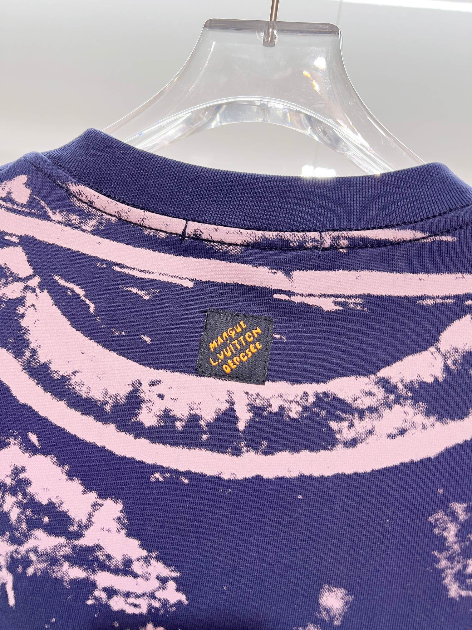 LOUIS VUITTON High Quality 320g Crew Neck Short Sleeve T-Shirt Style 14