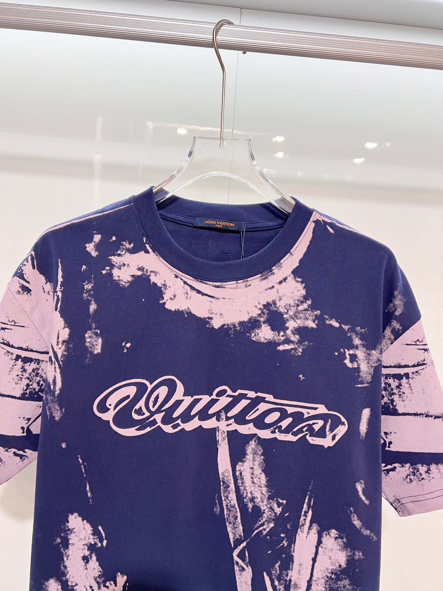 LOUIS VUITTON High Quality 320g Crew Neck Short Sleeve T-Shirt Style 14