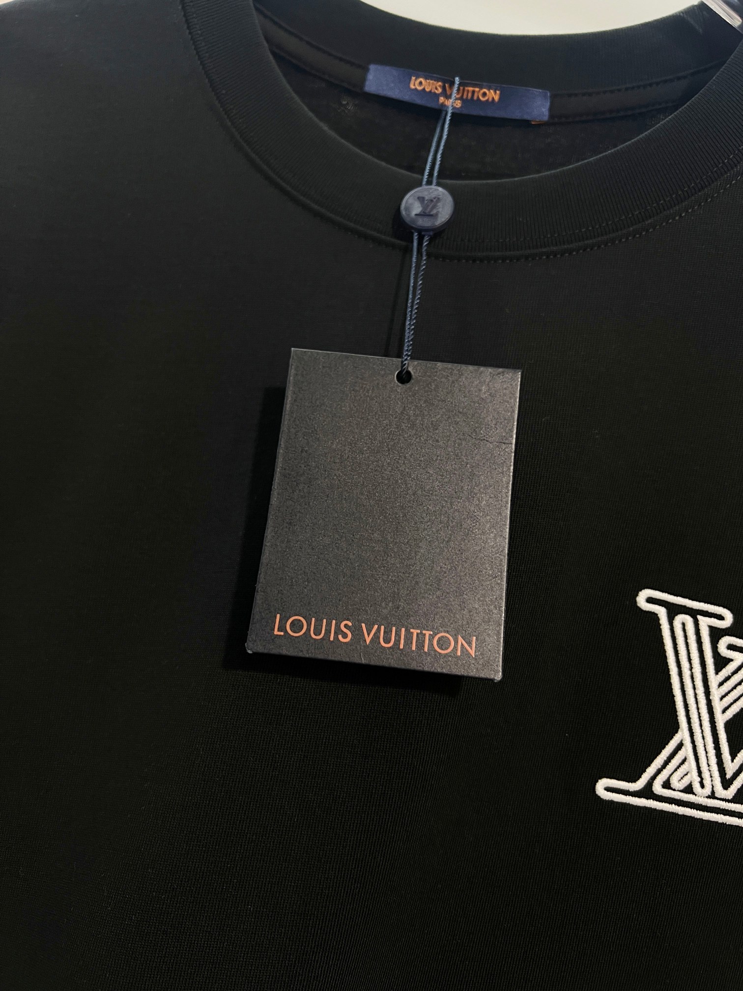 LOUIS VUITTON High Quality 320g Crew Neck Short Sleeve T-Shirt Style 16