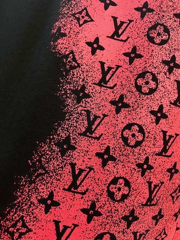 LOUIS VUITTON High Quality 320g Crew Neck Short Sleeve T-Shirt Style 17