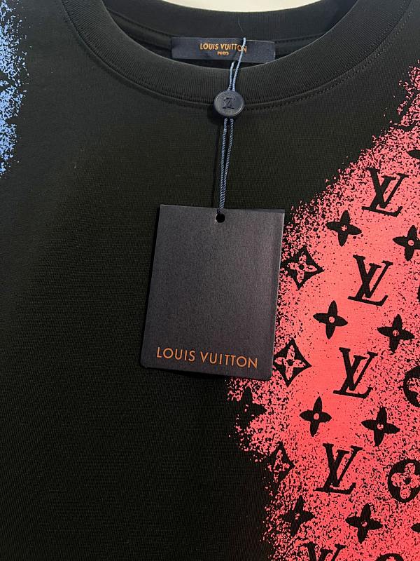LOUIS VUITTON High Quality 320g Crew Neck Short Sleeve T-Shirt Style 17
