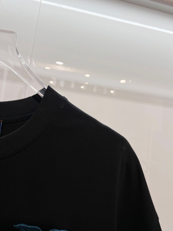 LOUIS VUITTON High Quality 320g Crew Neck Short Sleeve T-Shirt Style 18