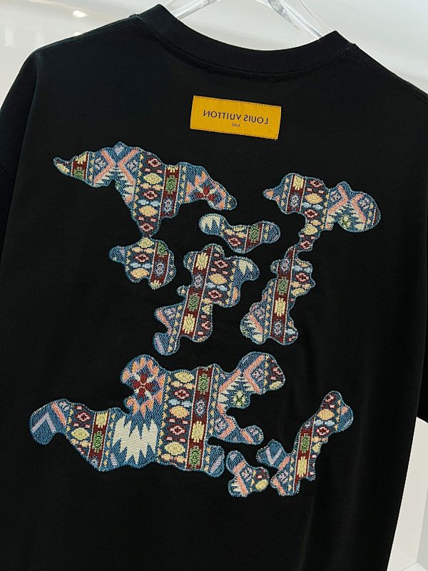 LOUIS VUITTON High Quality 320g Crew Neck Short Sleeve T-Shirt Style 18