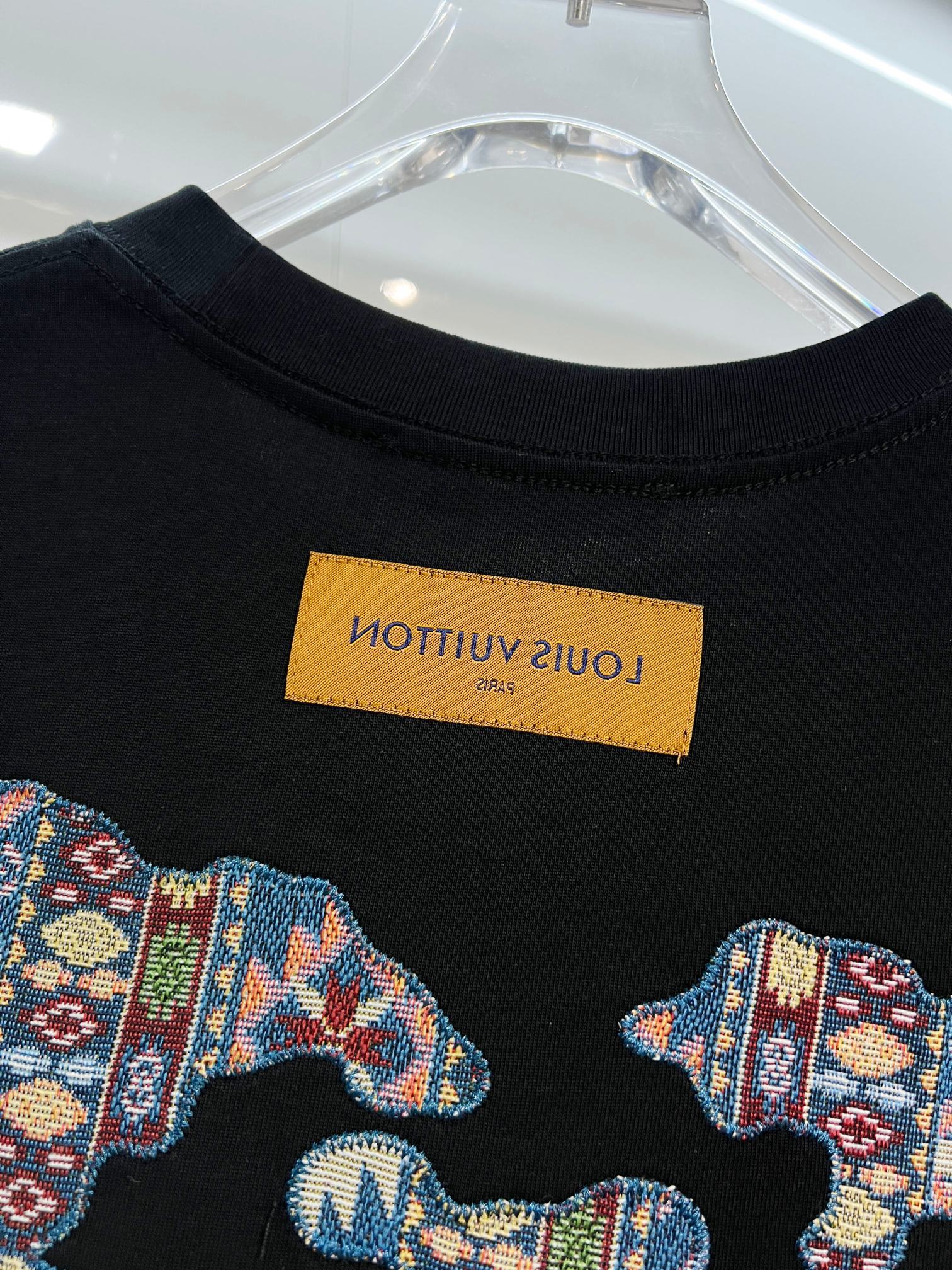 LOUIS VUITTON High Quality 320g Crew Neck Short Sleeve T-Shirt Style 18