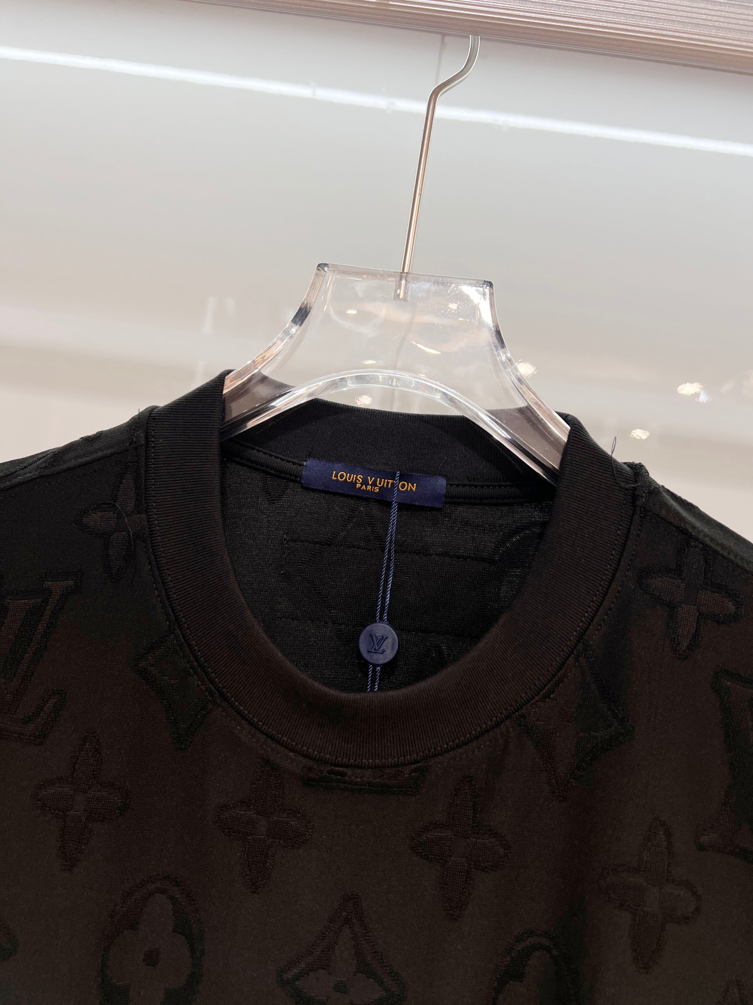 LOUIS VUITTON High Quality 320g Crew Neck Short Sleeve T-Shirt Style 19