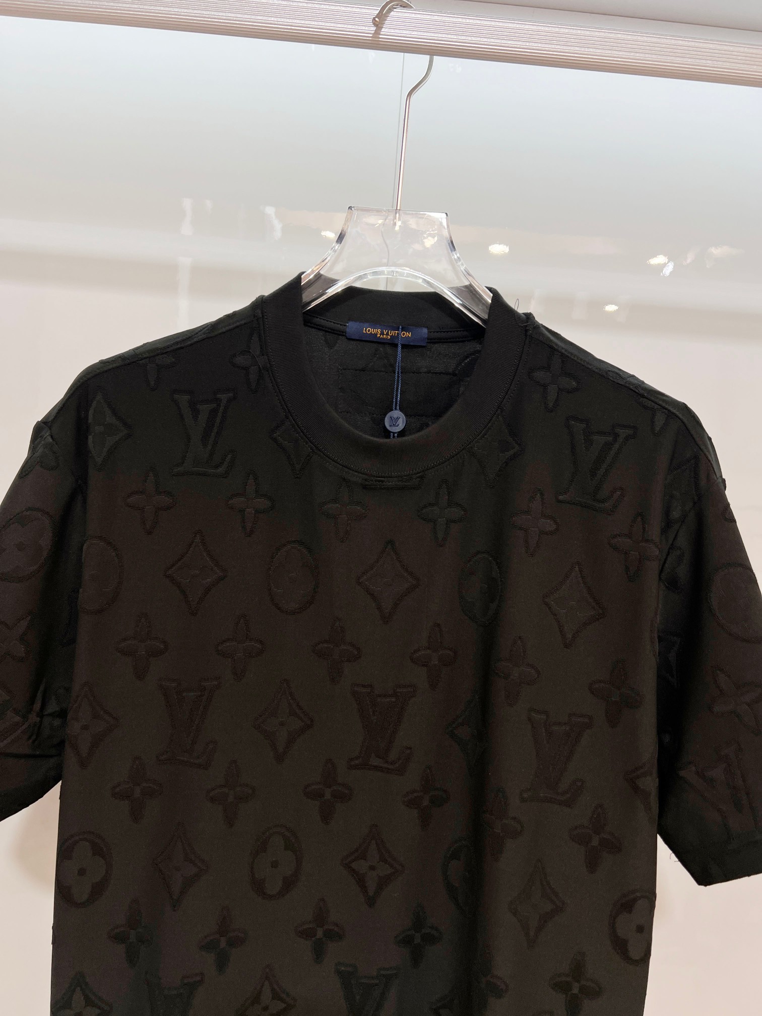 LOUIS VUITTON High Quality 320g Crew Neck Short Sleeve T-Shirt Style 19