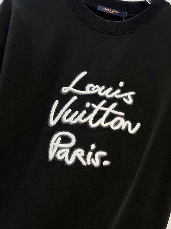 LOUIS VUITTON High Quality 320g Crew Neck Short Sleeve T-Shirt Style 20