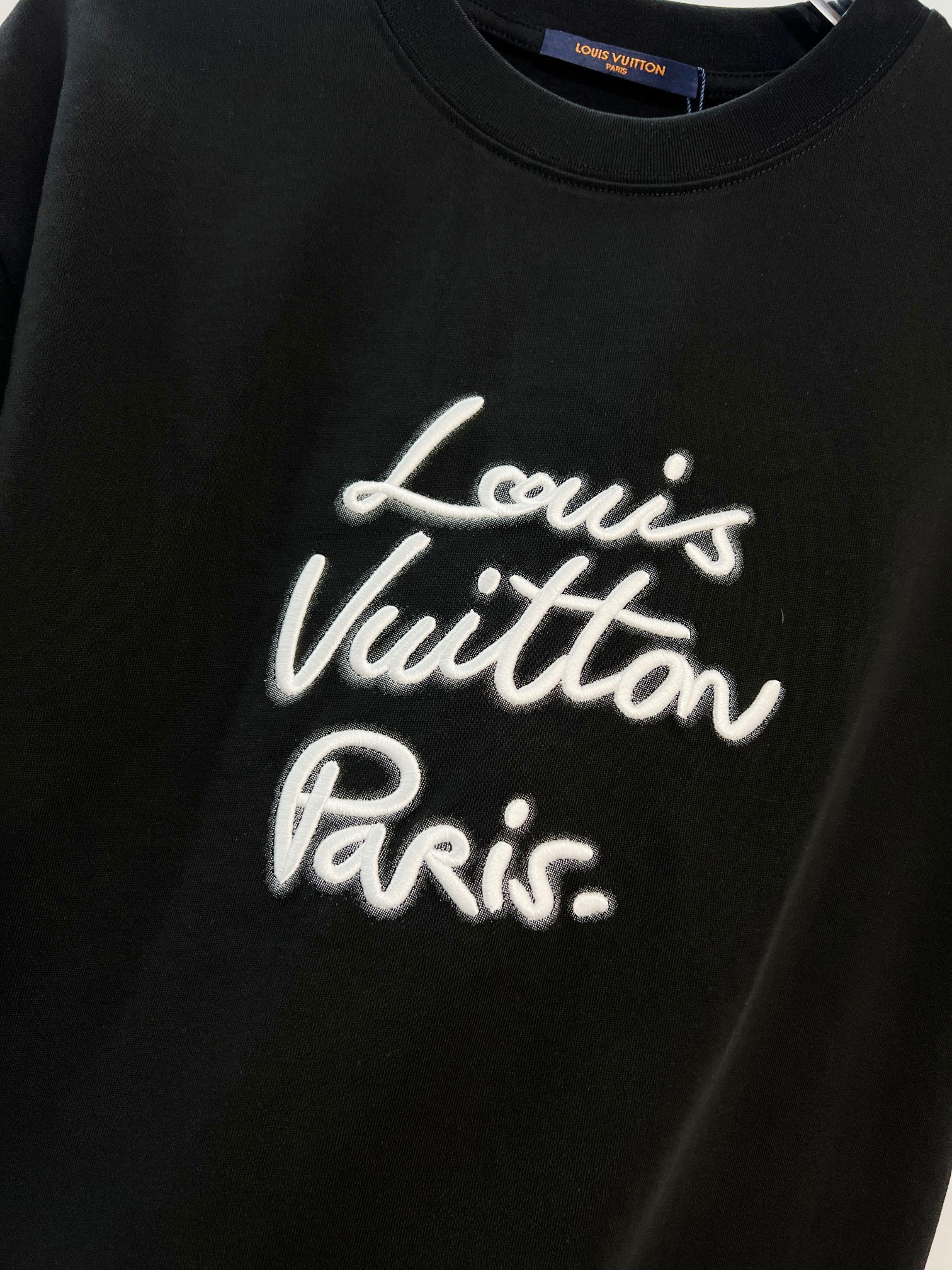 LOUIS VUITTON High Quality 320g Crew Neck Short Sleeve T-Shirt Style 20