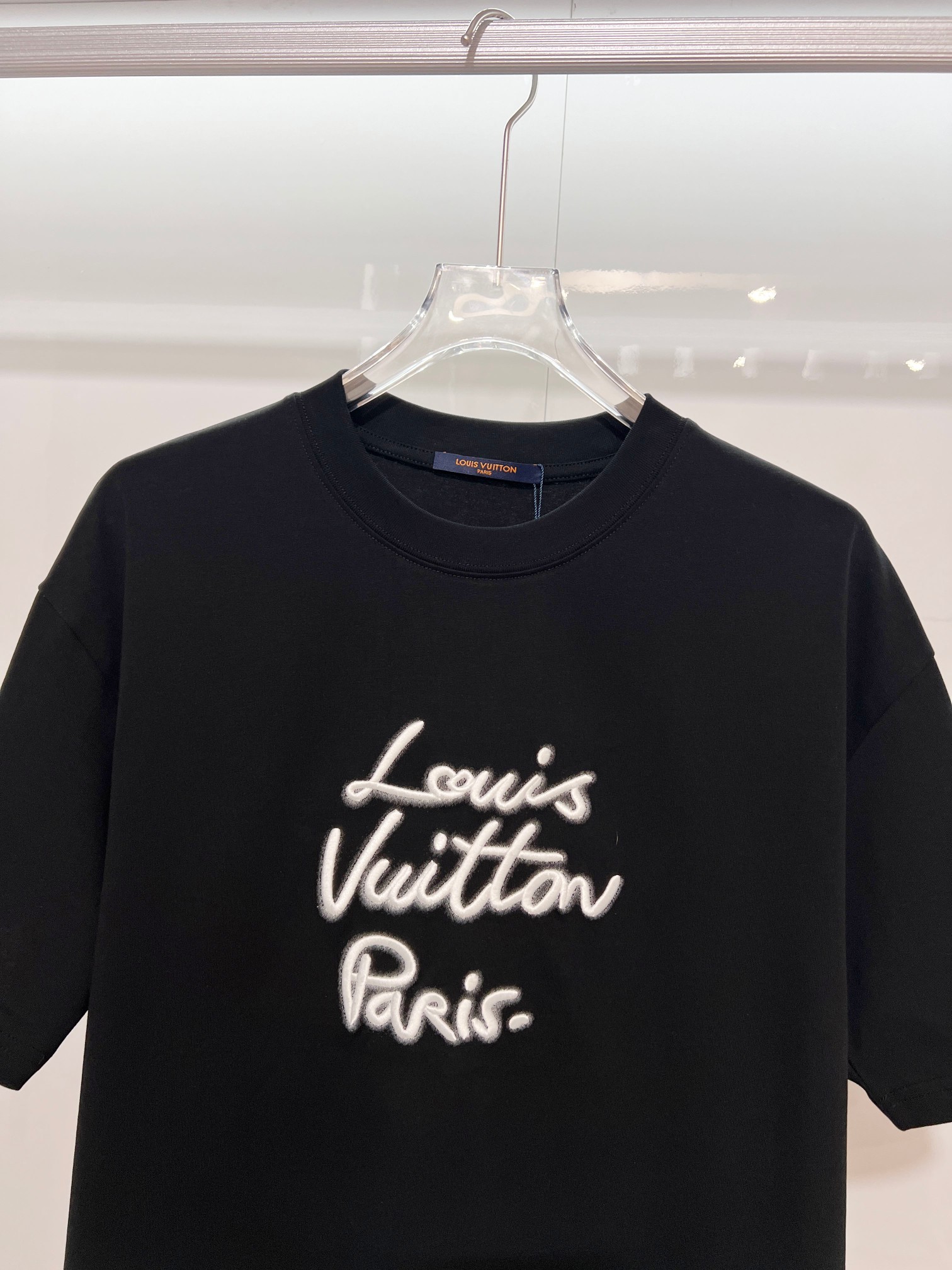 LOUIS VUITTON High Quality 320g Crew Neck Short Sleeve T-Shirt Style 20