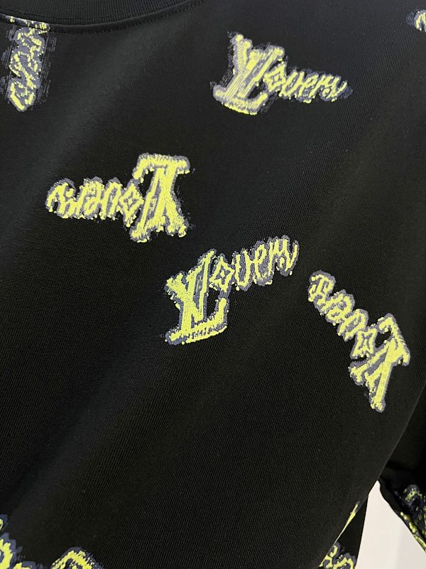 LOUIS VUITTON High Quality 320g Crew Neck Short Sleeve T-Shirt Style 2
