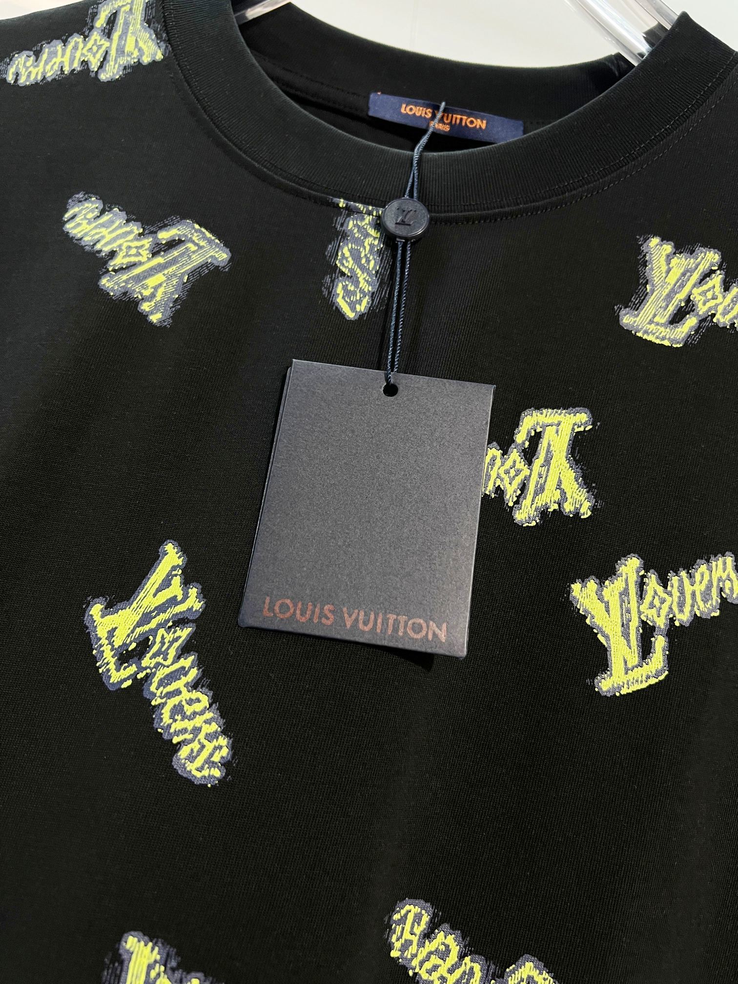 LOUIS VUITTON High Quality 320g Crew Neck Short Sleeve T-Shirt Style 2