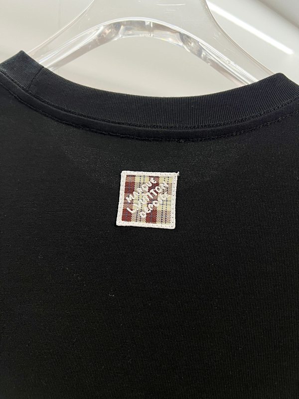 LOUIS VUITTON High Quality 320g Crew Neck Short Sleeve T-Shirt Style 4