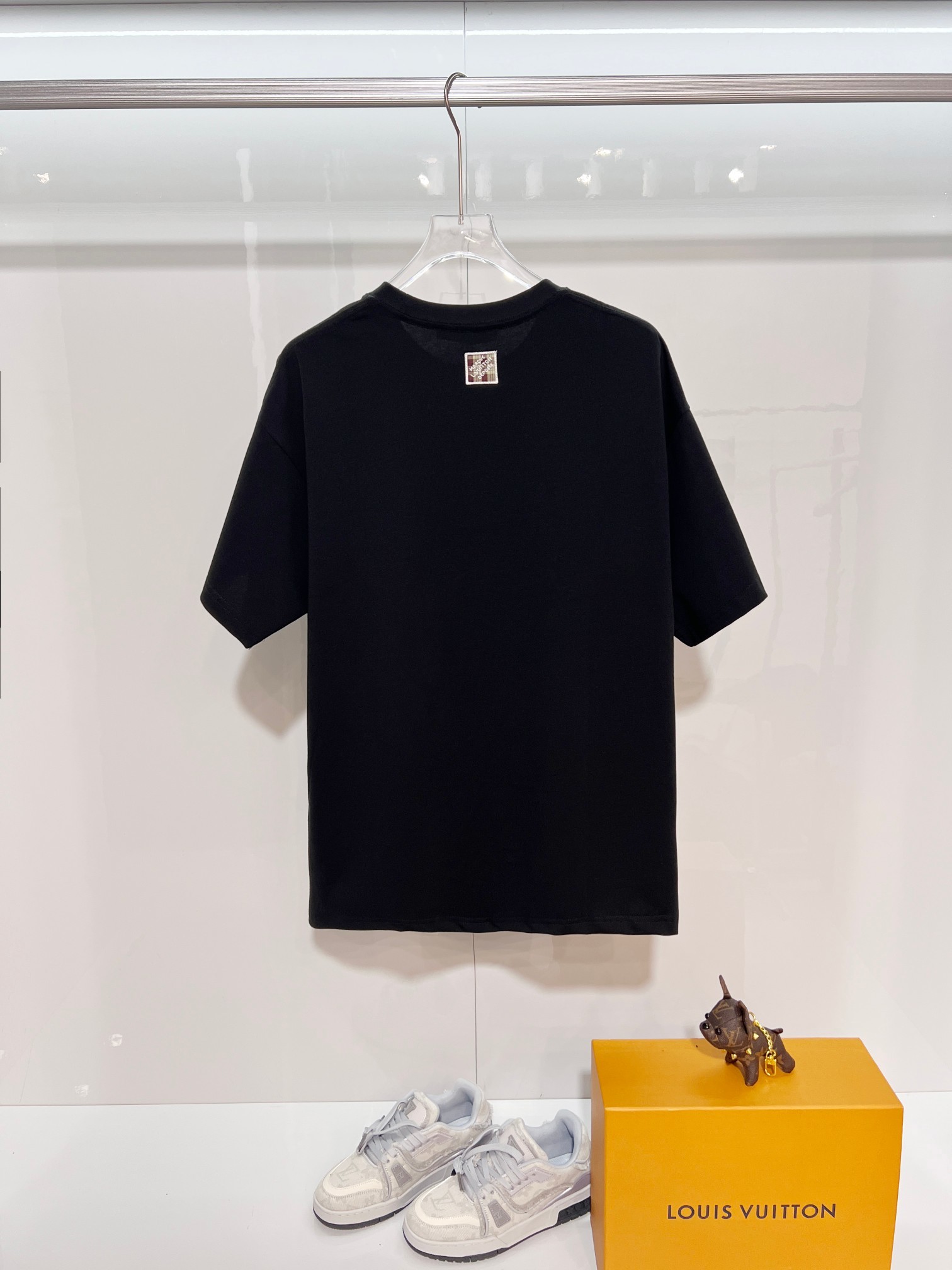 LOUIS VUITTON High Quality 320g Crew Neck Short Sleeve T-Shirt Style 4