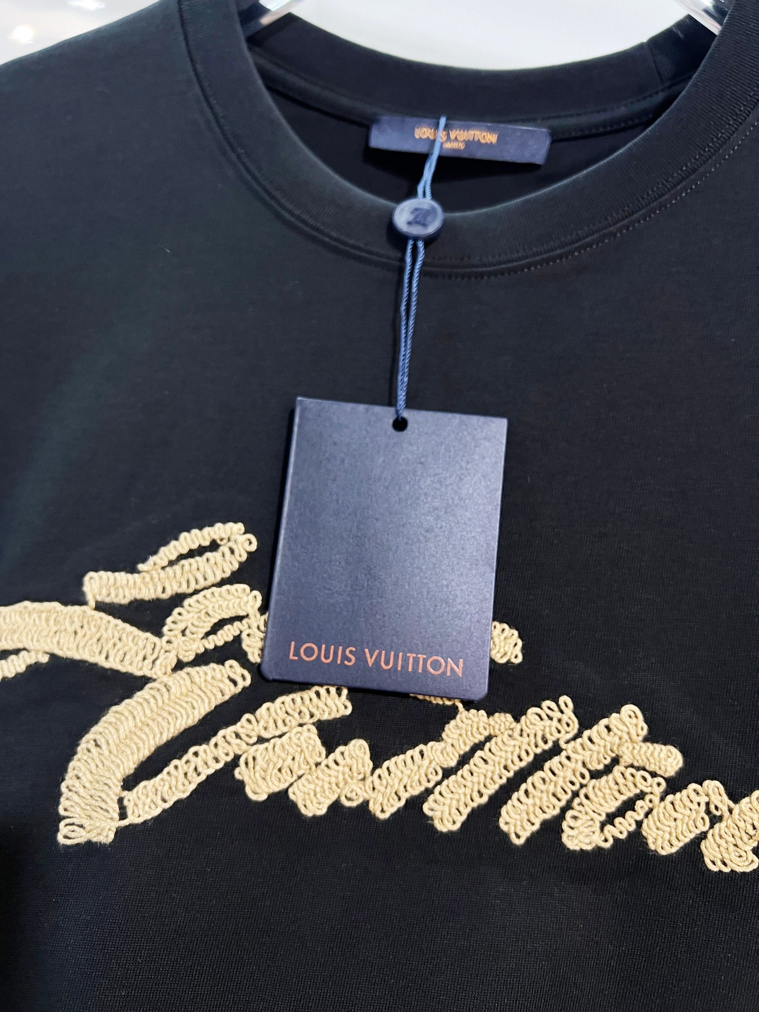 LOUIS VUITTON High Quality 320g Crew Neck Short Sleeve T-Shirt Style 5