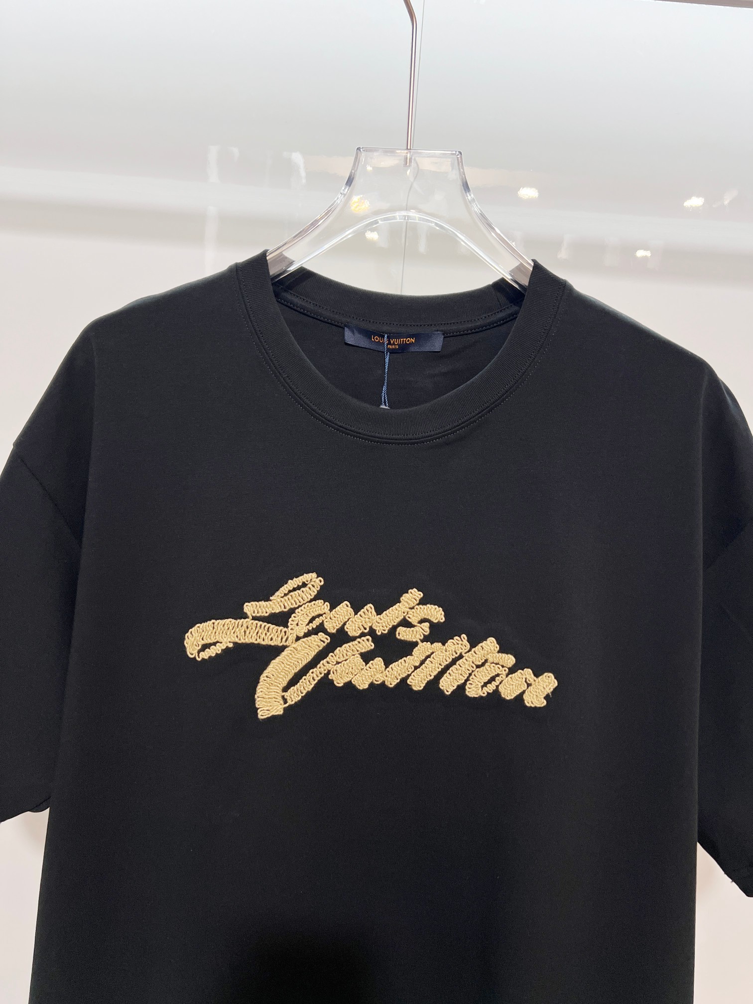 LOUIS VUITTON High Quality 320g Crew Neck Short Sleeve T-Shirt Style 5