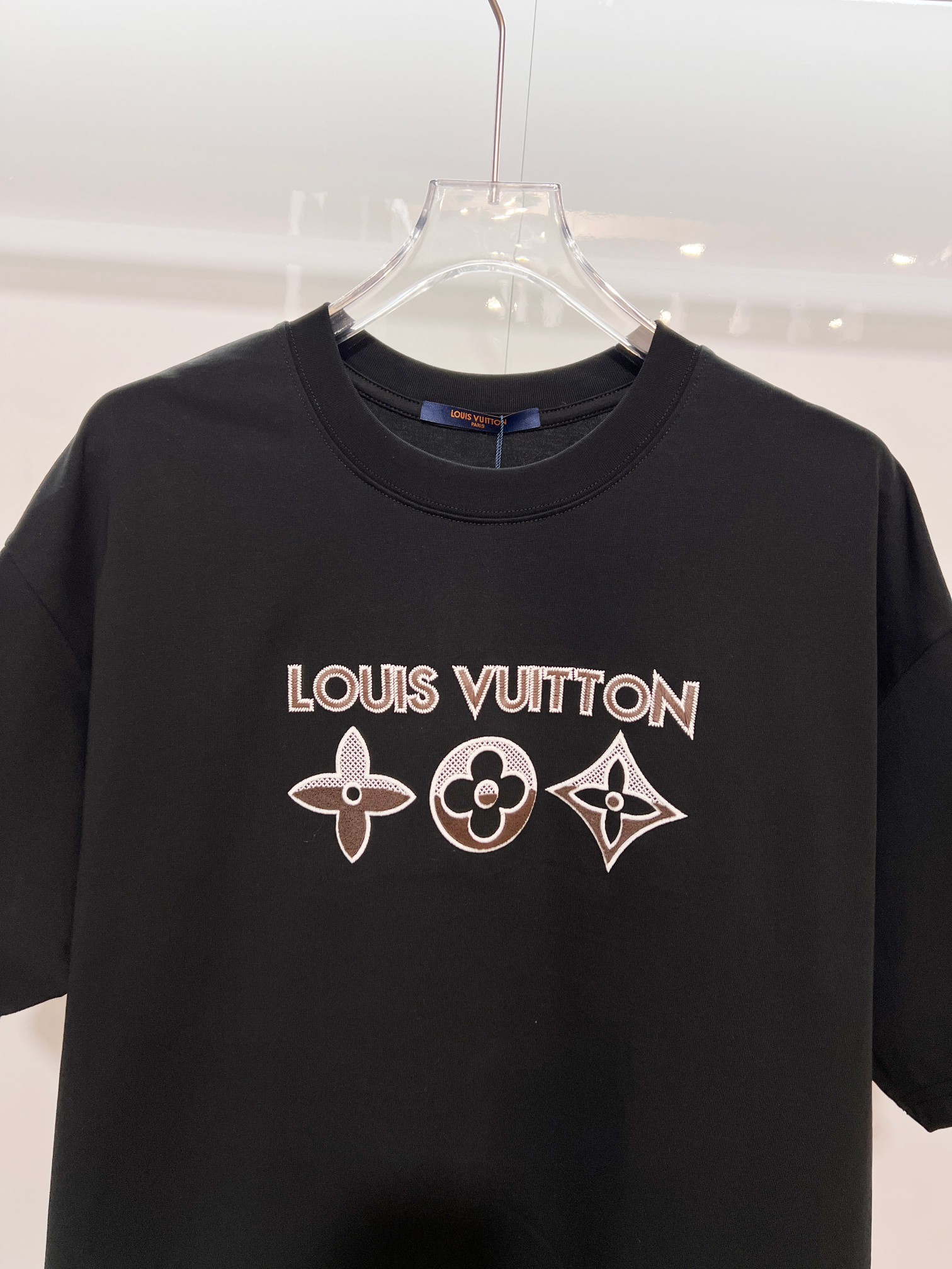 LOUIS VUITTON High Quality 320g Crew Neck Short Sleeve T-Shirt Style 6
