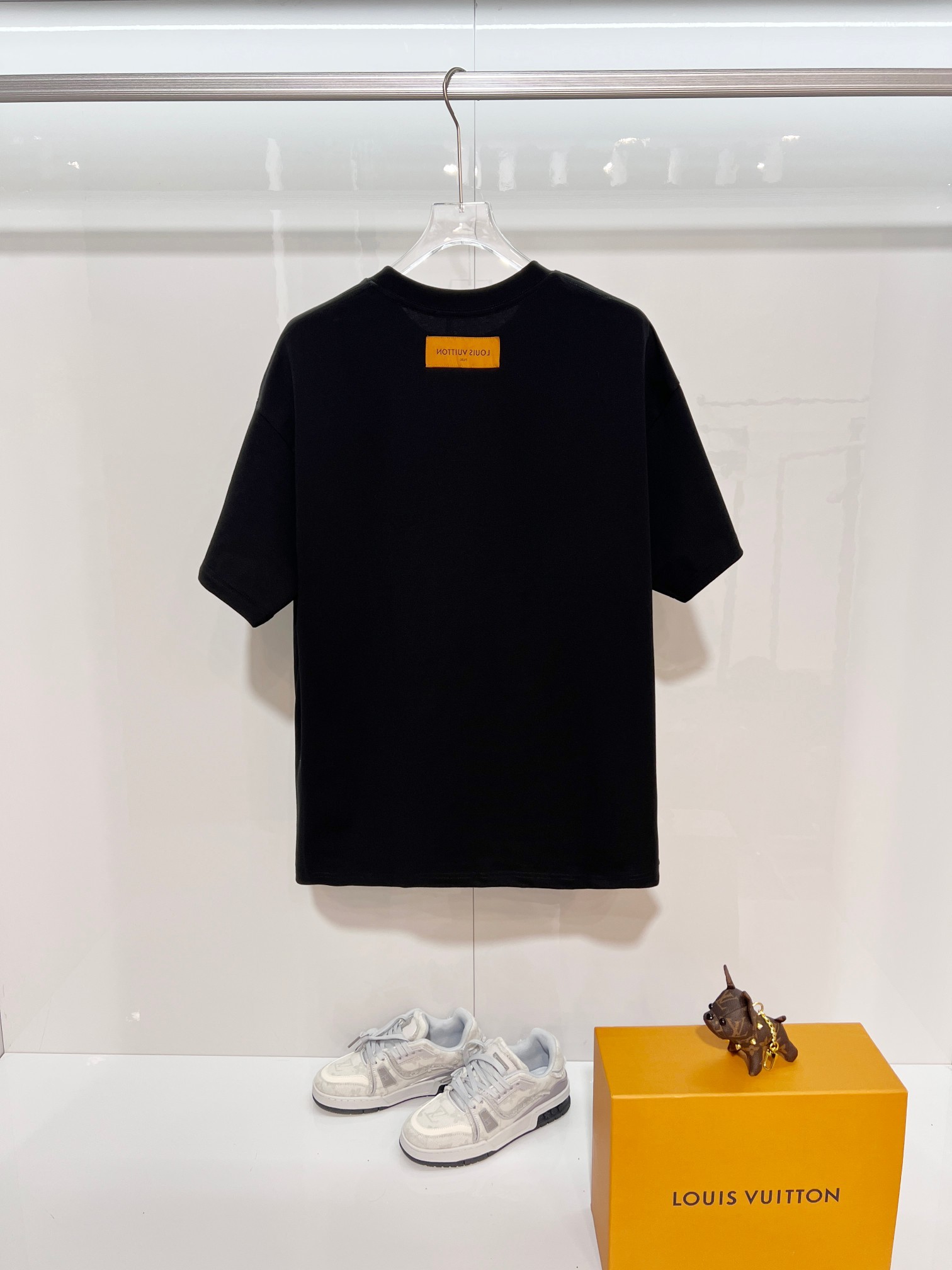 LOUIS VUITTON High Quality 320g Crew Neck Short Sleeve T-Shirt Style 6