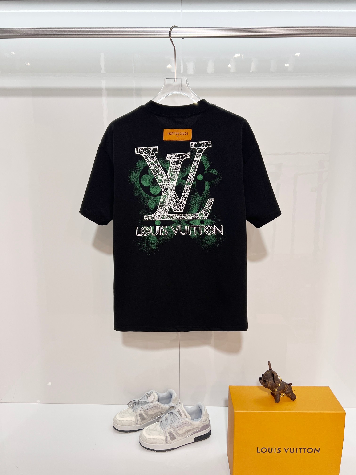 LOUIS VUITTON High Quality 320g Crew Neck Short Sleeve T-Shirt Style 8