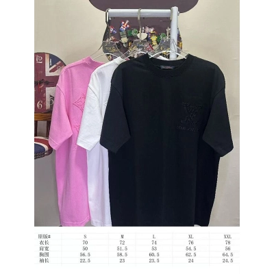 LOUIS VUITTON L26212 Short Sleeve T-Shirt Style 1 02