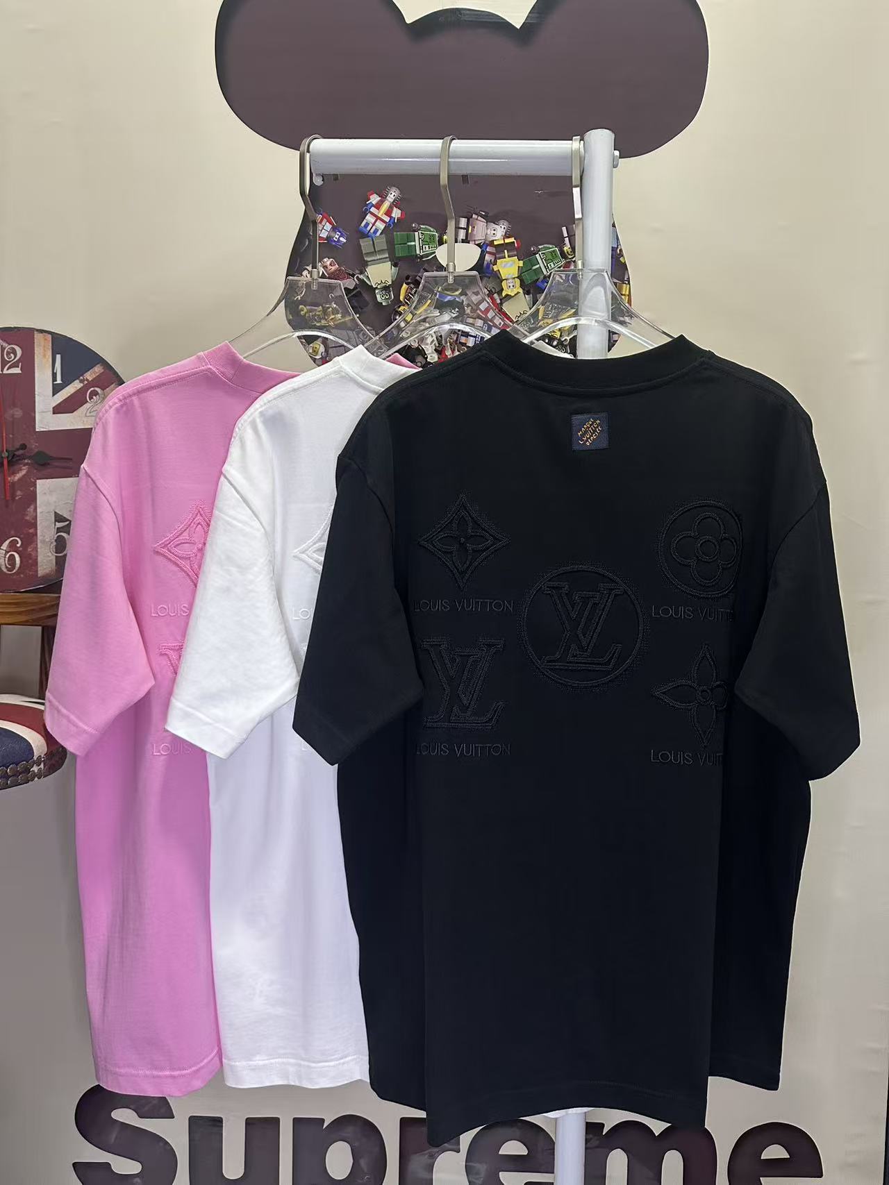 LOUIS VUITTON L26212 Short Sleeve T-Shirt Style 1