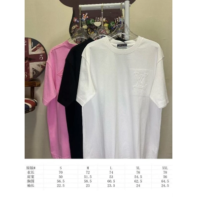 LOUIS VUITTON L26212 Short Sleeve T-Shirt Style 2 02