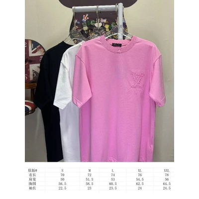 LOUIS VUITTON L26212 Short Sleeve T-Shirt Style 3 02