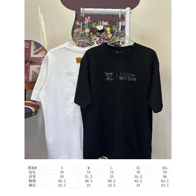 LOUIS VUITTON L26215 Short Sleeve T-Shirt Style 1 02