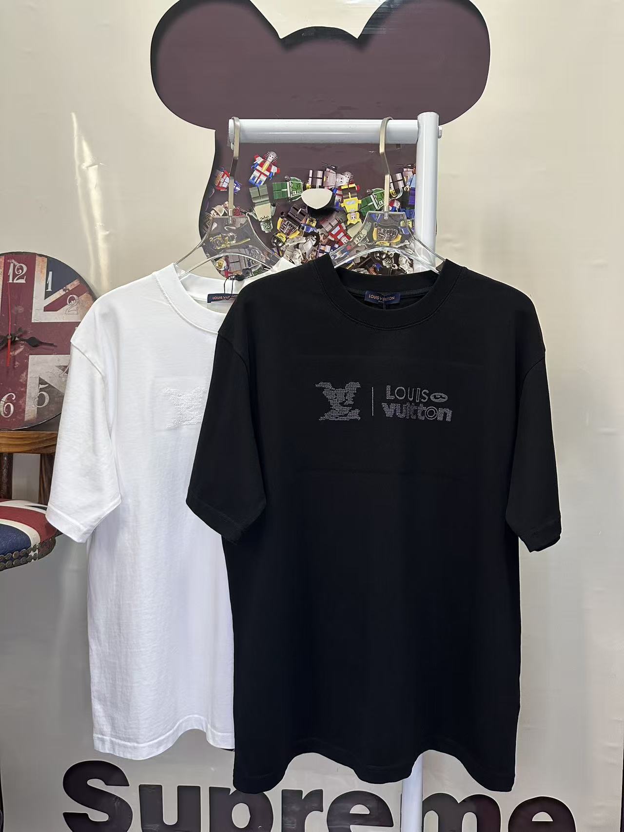 LOUIS VUITTON L26215 Short Sleeve T-Shirt Style 1