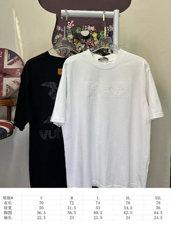 LOUIS VUITTON L26215 Short Sleeve T-Shirt Style 2