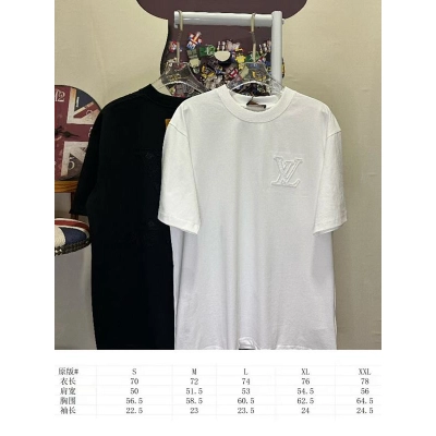 LOUIS VUITTON L26233 Short Sleeve T-Shirt Style 2 02
