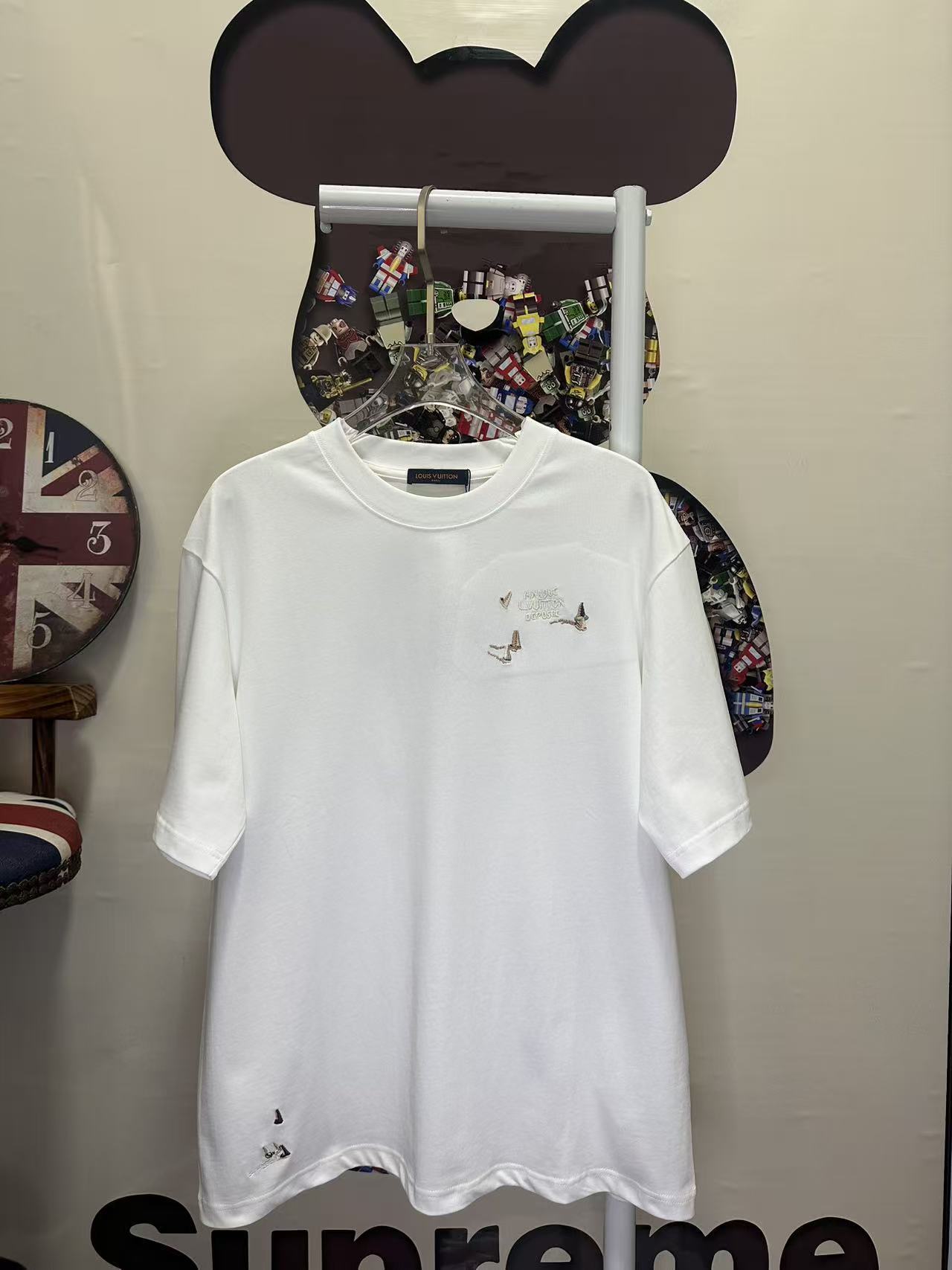 LOUIS VUITTON L26235 Short Sleeve T-Shirt Style 2