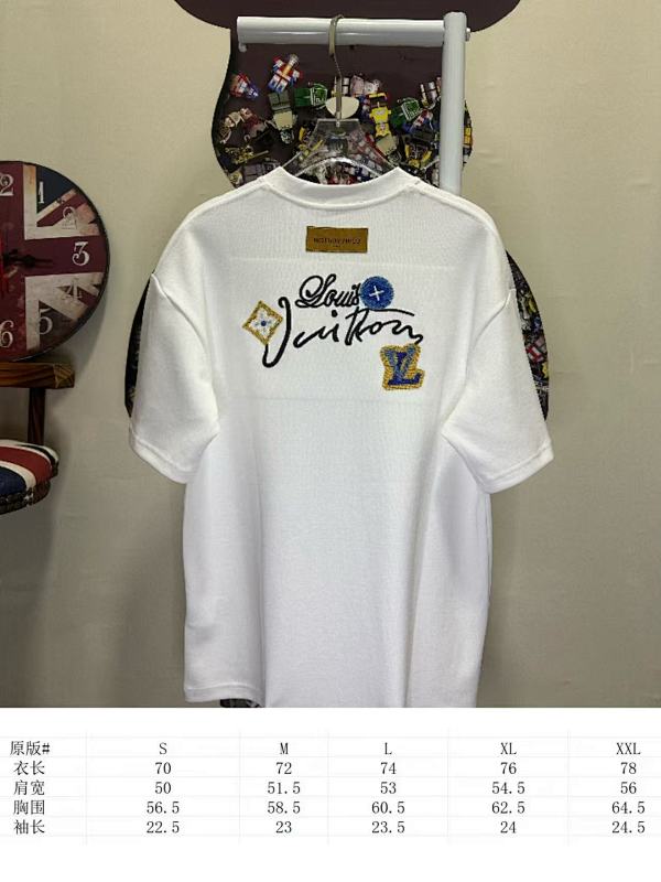 LOUIS VUITTON L26239 Short Sleeve T-Shirt