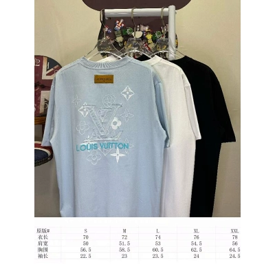 LOUIS VUITTON L26601 Short Sleeve T-Shirt Style 1 02