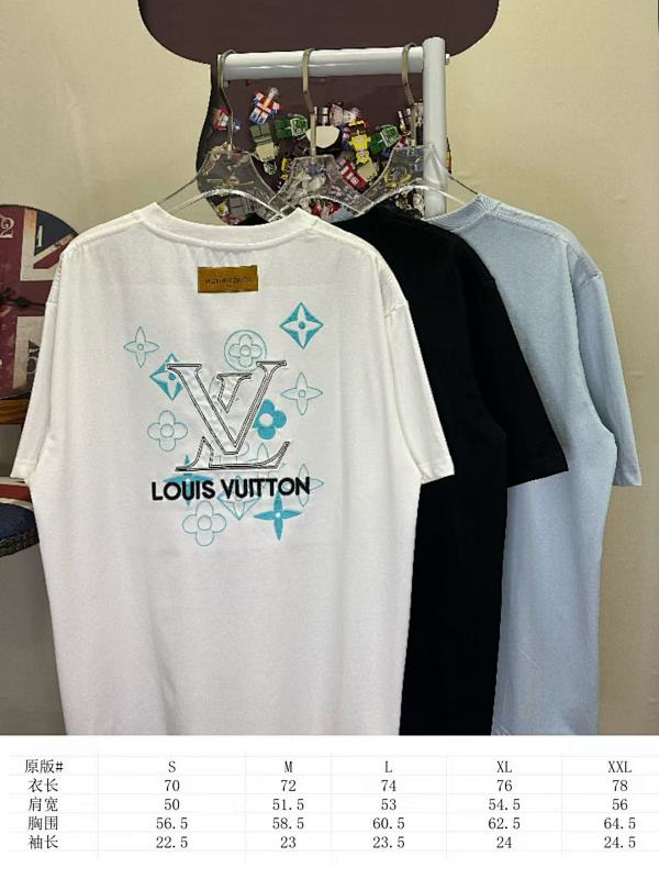 LOUIS VUITTON L26601 Short Sleeve T-Shirt Style 2