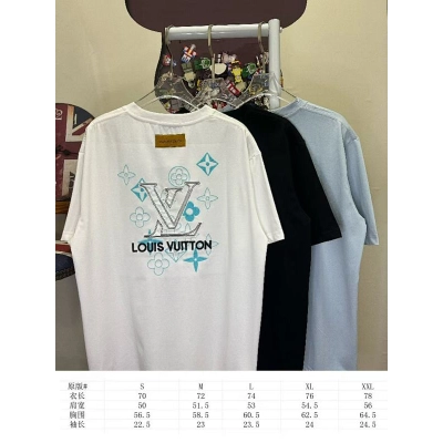 LOUIS VUITTON L26601 Short Sleeve T-Shirt Style 2 02