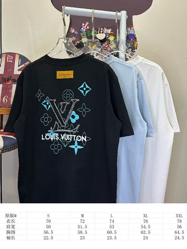 LOUIS VUITTON L26601 Short Sleeve T-Shirt Style 3