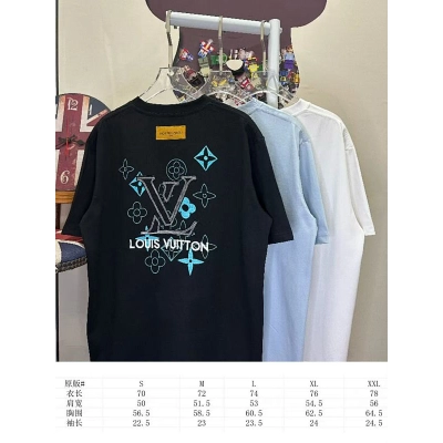 LOUIS VUITTON L26601 Short Sleeve T-Shirt Style 3 02