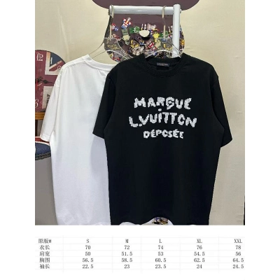 LOUIS VUITTON L26603 Short Sleeve T-Shirt Style 1 02