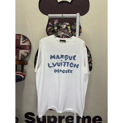 LOUIS VUITTON L26603 Short Sleeve T-Shirt Style 2 01